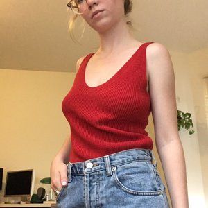 RED BRANDY MELVILLE TANK